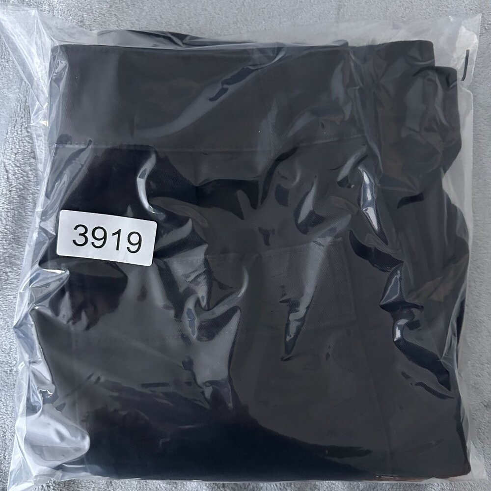 Everlane Straight Leg Crop Pants Mens Size 6 High Rise Dark Wash Black - Picture 12 of 12